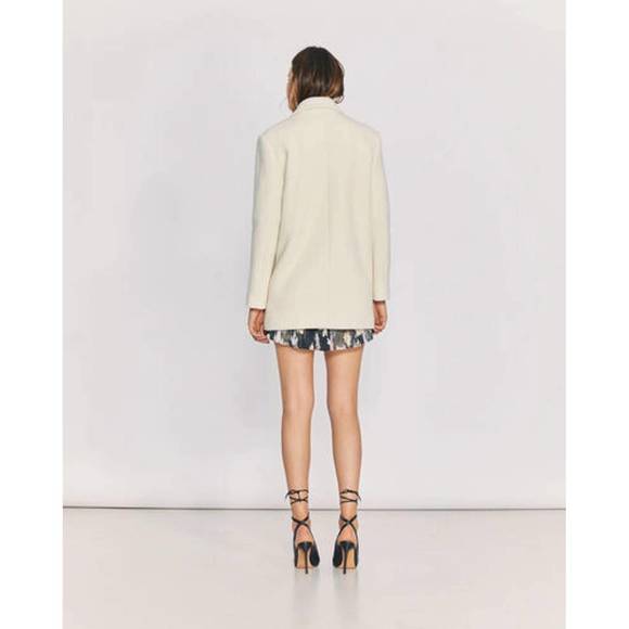 NEW IRO tolvak coat in ivory - Picture 4 of 4